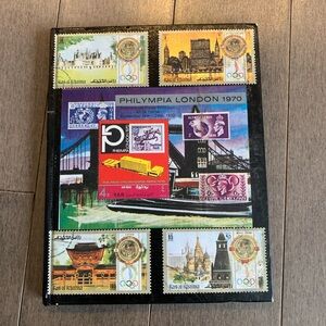 Vintage Worldwide Stamp Collection in Stockbook – Australia, Animals